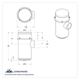 13" Stainless Air Cleaner Housing for Peterbilt/Kenworth