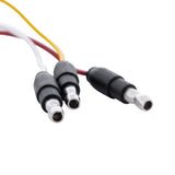 Mini Double Fury LED Clearance Marker Light W/ Bezel - Amber to Purple LED