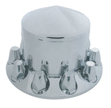 Chrome Plastic Rear Axle Cover Pointed