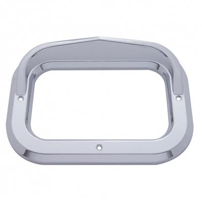 Rectangular Light Bezel W/ Visor