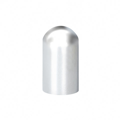 33 MM By 3 - 3/4 Inch Chrome Plastic Dome Thread On Nut Covers