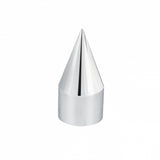 60 Pack 33 MM By 4 - 1/8 Inch Chrome Plastic Spike Push On Nut Covers