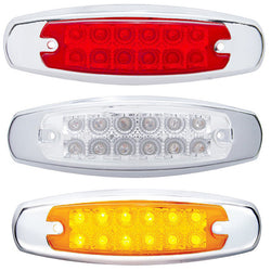 12 LED Reflector Rectangular Clearance/Marker Light