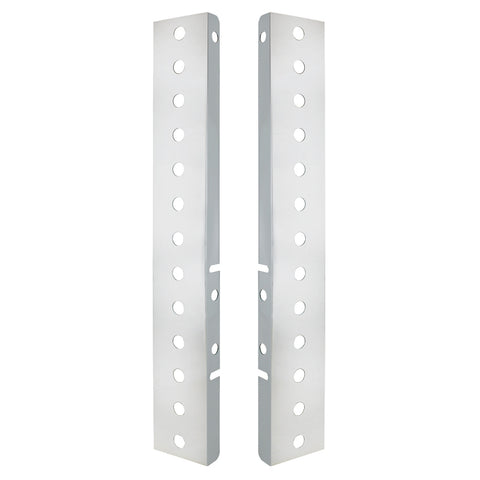 Peterbilt Stainless Front Air Cleaner Bracket Only - 26 Mini Light Cutouts