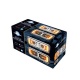 Universal LED Chrome Projection Headlight with LED Turn Signal &  Position Light Bar