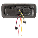 Universal LED Black Projection Headlight with LED Turn Signal &  Position Light Bar