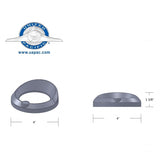 Signature Gauge Cover with Crystal Diamond for Freightliner & Peterbilt