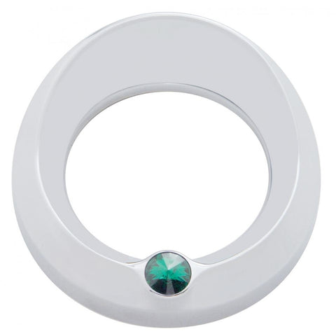 Signature Gauge Cover with Crystal Diamond for Freightliner & Peterbilt