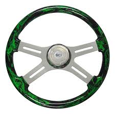 Classic Inferno Green - 18" Printed Wood Rim
