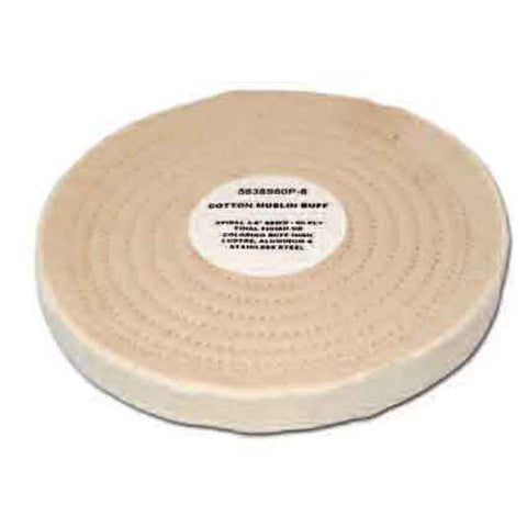 60 Ply White Cotton Muslin Buffing Wheel
