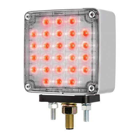 Double Face Square Smart Dynamic LED Pedestal Light