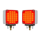 Double Face Square Smart Dynamic LED Pedestal Light
