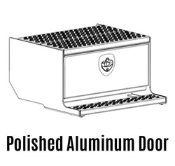 Cab Entry Box With Polished Aluminum Door