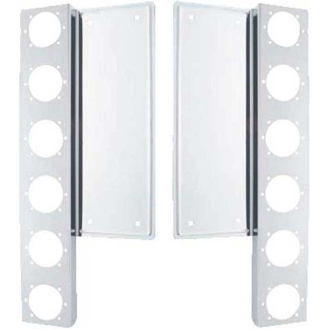 Freightliner Front Air Cleaner Brackets with Medium Light Holes