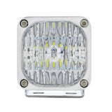 2 High Power LED Work Light w/ Deluxe Chrome Die-Cast Housing