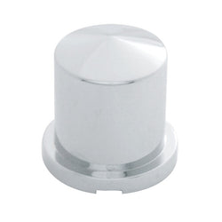 Chrome Plastic Pointed Nut Cover - Push-On 1 1/8" x 1 7/8"