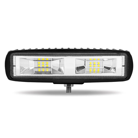 Super Wide 6" Flood LED Work Lamps (1100 Lumens)