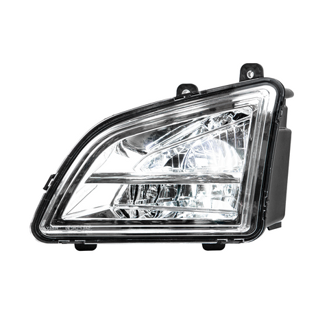 Volvo 2017-2024 VNL Chrome LED Driving and Fog Light - Drive/Left
