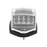 17 LED Double Fury Light Grakon 5000 Style Square Cab Clear Lens Amber/Green LED