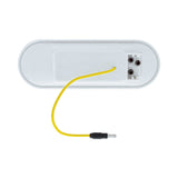 13 LED 6" Oval Double Fury Light (Turn Signal)-Amber & Blue LED/Clear Lens