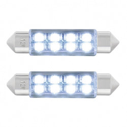 White 8 SMD High Power LED 211-2 Light Bulb Interior Dome Light
