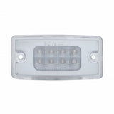 8 LED Reflector Cab Light for Freightliner Century (1996-2011) And Columbia (2001-2017) - Amber LED/Amber Lens