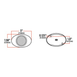 Red LED Replacement for Panelite M3 (2 Diodes)