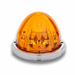 Star Burst Series Amber Clearance & Marker Watermelon LED Light – 19 Diodes