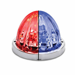 Star Burst Series Red Clearance & Marker to Blue Auxiliary Watermelon LED Light – 19 Diodes