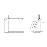 XT Series 24 Inch Low-Mount Poly Quarter Fenders