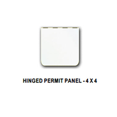 Hinged Permit Panels
