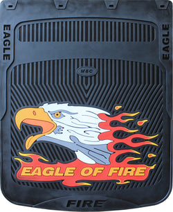 Eagle of Fire Mud Flap Horizontal 24"x 24"