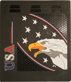 Flying American Eagle & Stars - Mud Flaps 24" x 30"