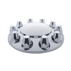 Chrome Dome Front Axle Cover W/ 33mm Nut Cover - Thread-On
