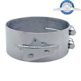 Stainless Wide Angled Butt Joint Exhaust Clamp