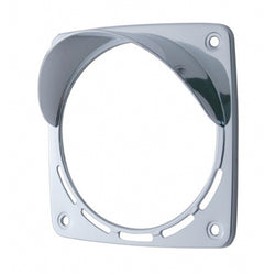 LED Square Double Face Light Bezel w/ Visor