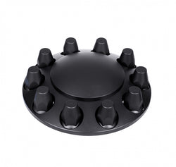 Matte Black Dome Front Axle Cover With 33mm Thread On Nut Covers