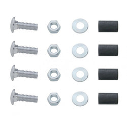 Mud Flap Top Plate Mounting Hardware Kit Bolt Thru