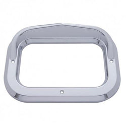 Rectangular Light Bezel W/ Visor