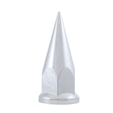 Chrome Plastic Super Spike Push-On Nut Cover