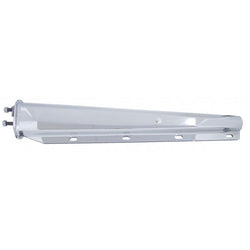 30" Stainless Heavy Duty Mud Flap Hanger - 2 1/2" Bolt Pattern