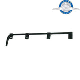 Black Primer Finish Mud Flap Hangers with No Coil