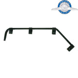 Black Primer Finish Mud Flap Hangers with No Coil