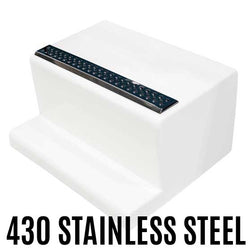 30 Inch By 4 Inch Stainless Steel Step Plate