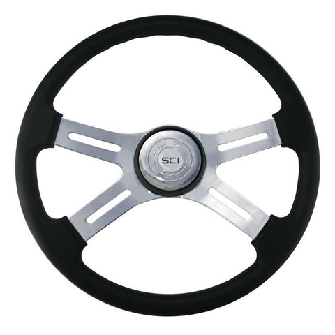 Steering Wheel Classic Polyurethane 4 Spoke