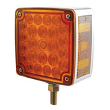 52 LED Reflector Double Face Turn Signal - Amber/Red Lens