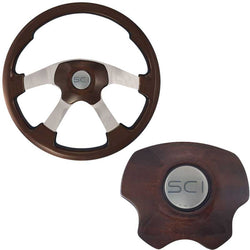 Wildwood Mahogany Stained Wood Rim w/ Elegant Pad