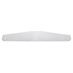 4" X 24" Stainless Standard Bottom Mud Flap Plate - Bolt Thru
