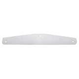 4" X 24" Stainless Standard Bottom Mud Flap Plate - Bolt Thru