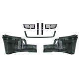 Freightliner Cascadia 2018 Through 2021 5-Piece Bumper Kit Without Fog Light Cutouts